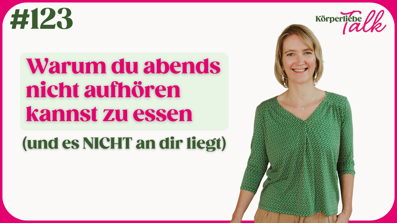 Warum du abends nicht aufhören kannst zu essen.